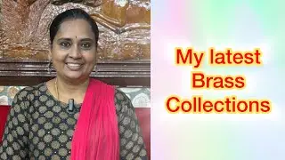 My latest brass collections #nandhinisvibes #aanmeegaalai #brasscollection #nandini #poojaitems