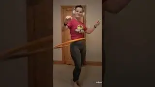 Loose your weight with weighted hulahoop  #homefitness #hulahoopworkout #dailyrutine #looseweight