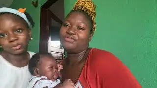 Chatting let catch up life update +eating hot Liberian food in #liberia #africa