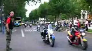 Motorrad - Demo in Berlin/Kuhdamm