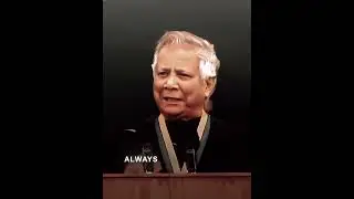 Dr. Yunus: Why You Must QUIT Being a Job Seeker and START Creating.