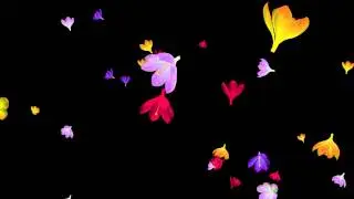 flower rain crocus multi loop png