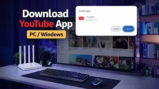Download & Install YouTube App on Your Windows PC or Laptop Now