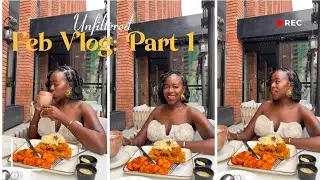 Unfiltered: February Vlog Part 1 | Crochet class | Brunch | Cocktail masterclass | Yoga