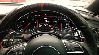 CARBON FIBRE FLAT BOTTOM STEERING WHEEL FOR AUDI 2011 A7 A6 QUATTRO - FULLY CUSTOM MADE