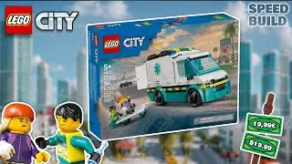 LEGO City Emergency Ambulance - 60451 Speed Build