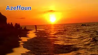 Azeffoun et son coucher de soleil