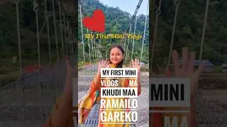 Finally Khudi Pugiyo! 😍 | First Mini Vlog 🏔️  #shorts #trendingshorts #trending #vlog #viral