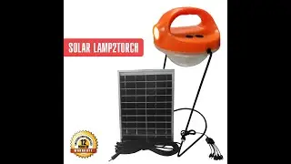 i-Solarlite Lamp2torch Solar Lamp, Solar torch for emergency use,  Solar light with mobile charging