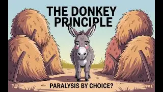 DONKEY PRINCIPLE: THE PARADOX OF CHOICE.#ancientwisdom #greekmythology #storytime #learning #growth