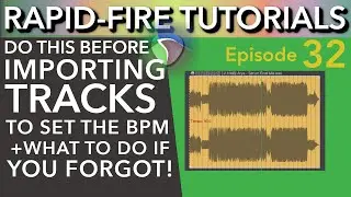 Item timebase types Explained Part 1: 'Time' for Tempo Matching (Rapid-fire Reaper Tutorials Ep32)