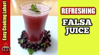 Falsa Juice Recipe | Refreshing Summer Drinks | Iftar Drinks | Easy Cooking Lahori #shorts