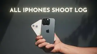 All iPhones can NOW shoot LOG