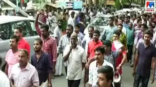 ഓൺലൈൻ ടാക്സി ഡ്രൈവർമാരുടെ പ്രതിഷേധം | Online taxi drivers protest
