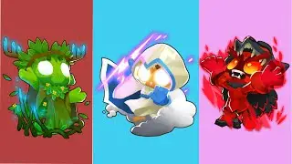 BloonsTD6 All Three Druid Tower Tier 5  Challenge