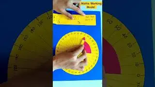 Maths Working Model || Types of Angles || TLM Project