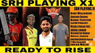 SRH PLAYING X1 | SUNRISERS HYDERABAD | TELUGU | #readytorise