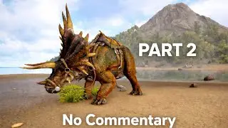 Taming Triceratops and crafting metal tools | Ark Ultimate Mobile Edition Part 2 | No Commentary 