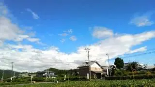 定点タイムラプス0716@宮崎日向 AM720～958 北西