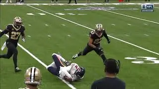 Allen Robinson Spectacular Dive Catch for Bears 1st Down | Saints vs Bears