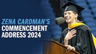 Zena Cardman's 2024 Commencement speech at UNC-Chapel Hill