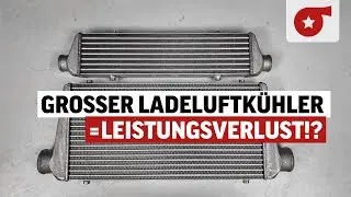 Zu gro&szlig;er Ladeluftk&uuml;hler = weniger Leistung & Ansprechverhalten? | Volumen vs. Fl&auml;che vs. Effizienz