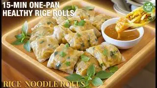 Looking for an Easy Breakfast? Try This NEW 15-Minute Rice Noodle Roll Recipe (No Oven, No Frying)
