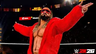WWE 2K26: концепт-арт выхода Сета Роллинса!
