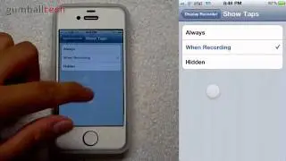DisplayRecorder for iOS - Record what's on your iDevice's display to a video file