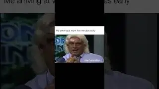 WOOOOO!! #ricflair #wwe #wrestling