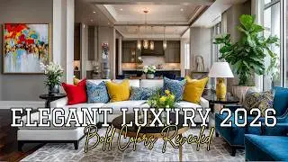Timeless Elegance Meets Bold Design 🏡 Luxury Decorating Trends 2026