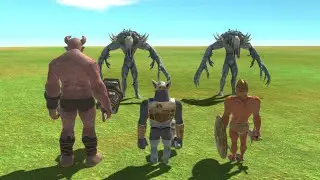 GHOR HAMMER WITH ACHILLES & OGRE LORD VS 2X BOSSES | Animal Revolt Battle Simulator