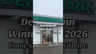 Kommt mit mir zum Shoppen zum Deichmann Winter Sale #comeshoppingwithme #deichmann #deichmanhaul