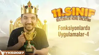 11. Sınıf Matematik Konu Anlatımı | Fonksiyonlarda Uygulamalar-4 | İlyas Güneş