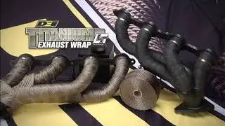 DEI Titanium Exhaust Wrap Commercial
