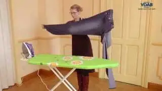 strijken van een jeansbroek