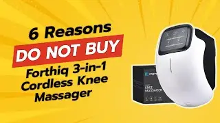 DON'T BUY Forthiq 3-in-1 Cordless Knee Massager 🔥 Before Watching This!