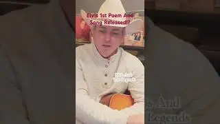 Elvis Presley First Love Poem And Song Released- Full Poem and Song In Comments!