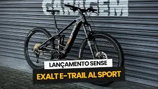 LANÇAMENTO SENSE EXALT E-TRAIL AL SPORT -  VALE A PENA UMA BIKE ELÉTRICA NESSE VALOR?