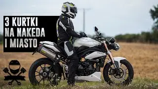 3 Kurtki Motocyklowe na Nakeda - Skóra, Tekstyl i Mesh. Rebelhorn Brutale, Borg i Rocket