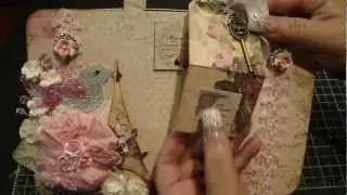 Suitcase with mini album, Tutorial and Die Cuts