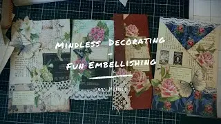 Embellishing for Junk Journals - Decorating Pockets