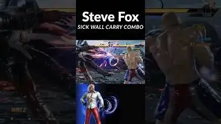 Pro Wall-to-Wall Heat Combo with Steve Fox 🔥 | Tekken 8