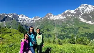 Amazing alpine scenic road Edelwei&szlig;spitze Austria - Grossglockner - hairpin turns - steep #scenic