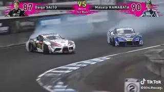 Daigo Saito VS Masato Kawabata Drift 🥶