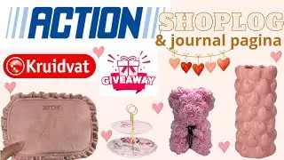 Action shoplog, Kruidvat, winactie & journal