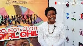 Deborah Hunge the CEO Debraeworld Fashion, Project Cloth the Girl Child 2025