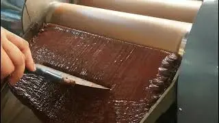 SDS120L Three Roll Mill for chocolate paste refining in Bangkok