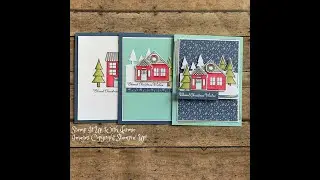 Stampin' Up! 2020 Coming Home Trio of Cards Tutorial