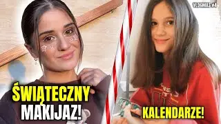 VLOGMAS #4 | ODTWARZAMY ŚWIĄTECZNY MAKIJAŻ Z PINTERESTA!❤️✨KONKURS NA OBSERWACJE! 🤭